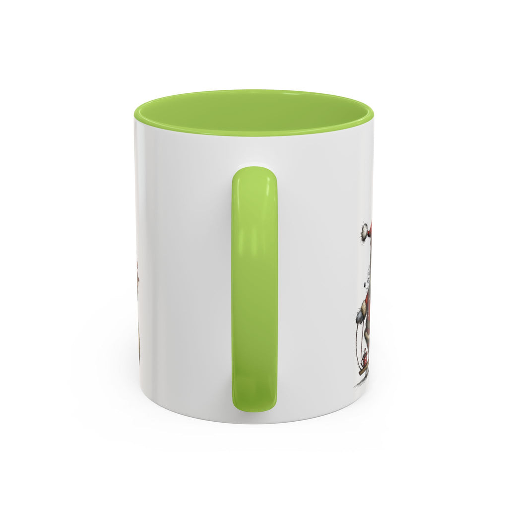 Delivering Cheer Santa Mug | Funny Holiday Coffee Cup