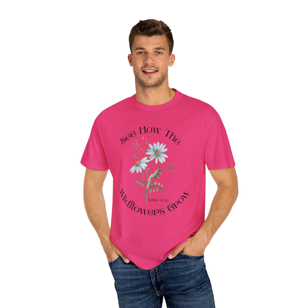 Women's Floral Motivational Tee | Inspirational Gift, Casual Wear, Gardening Apparel, Nature Lover Shirt, Spring Fashion