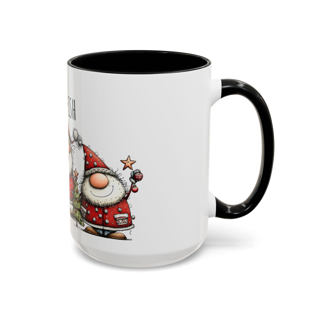 Jolly-Ish Coffee Mug - Festive Holiday Drinkware, Christmas Gift, Santa Decor, Fun Coffee Cup, Winter Cheer Mug