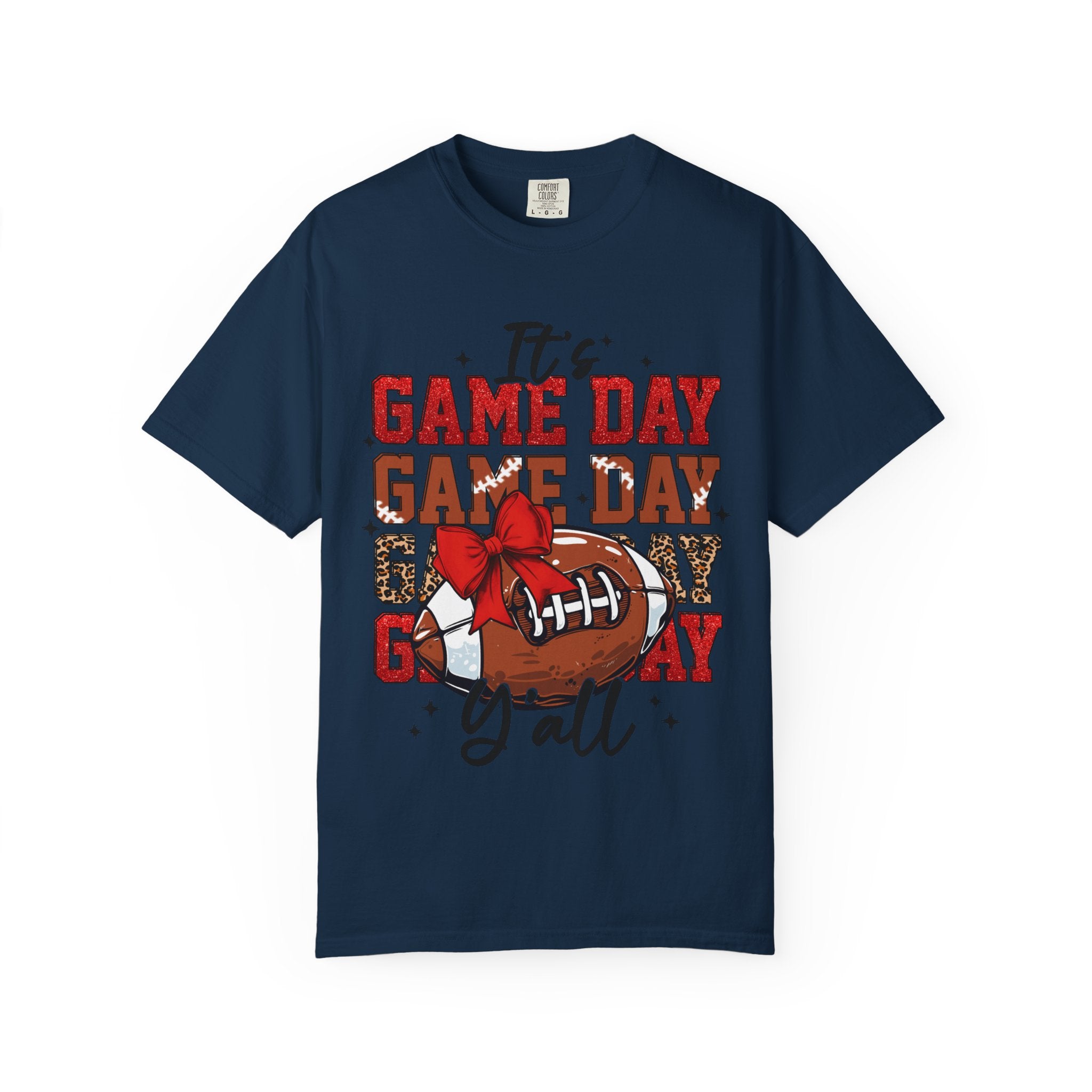 It’s Game Day Y’all | Football Graphic T-Shirt with Bowl