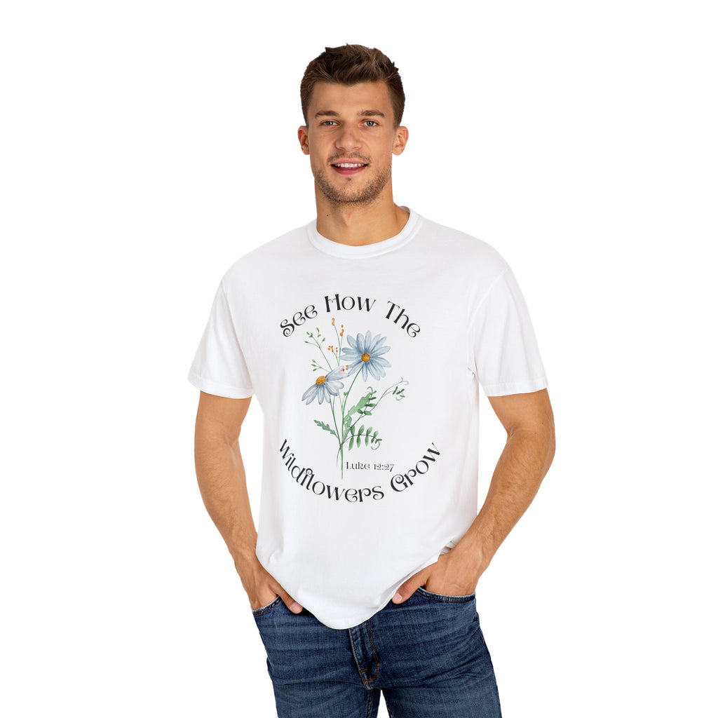 Women's Floral Motivational Tee | Inspirational Gift, Casual Wear, Gardening Apparel, Nature Lover Shirt, Spring Fashion