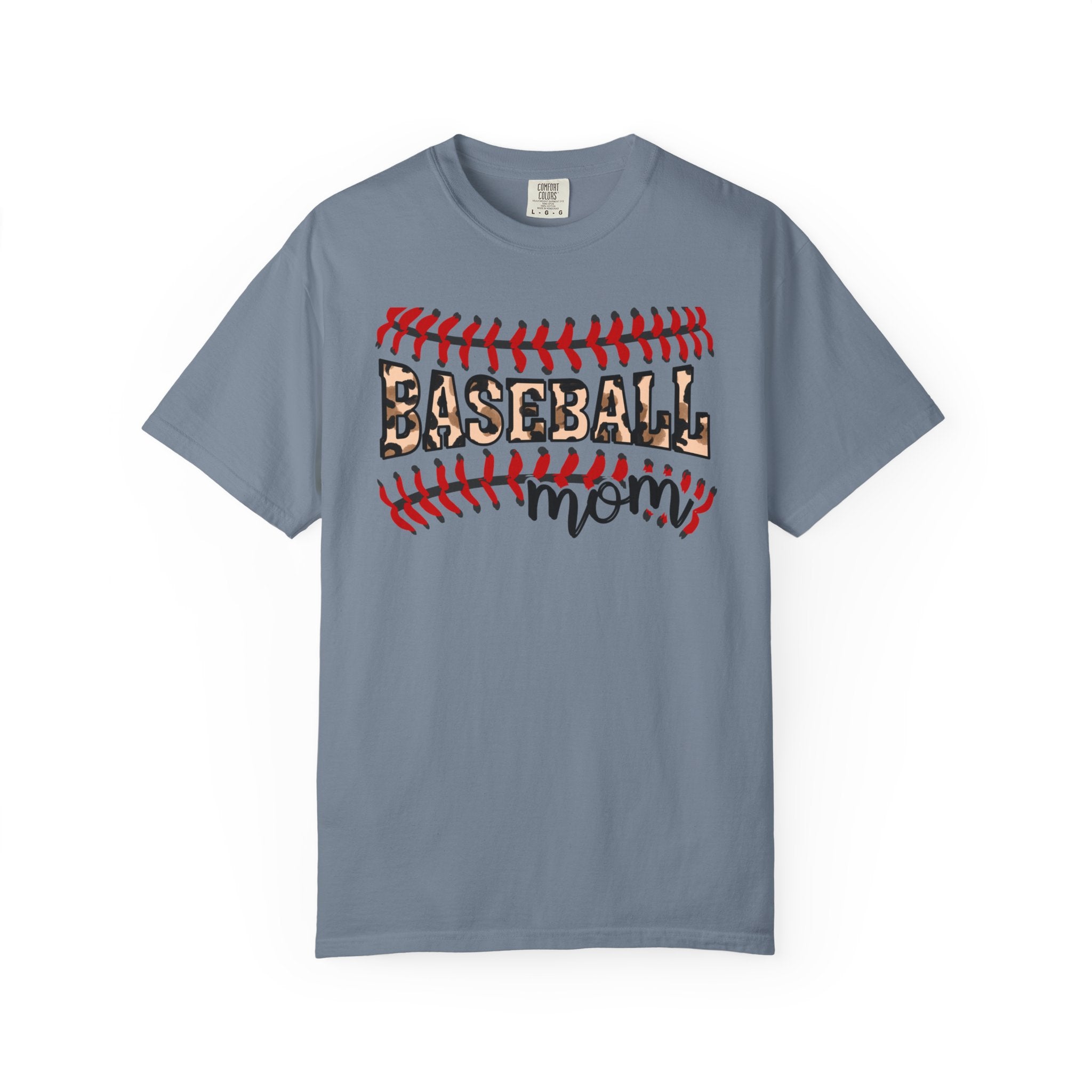 Baseball T-Shirt – Leopard Print Baseball Graphic Tee for Moms & Fans
