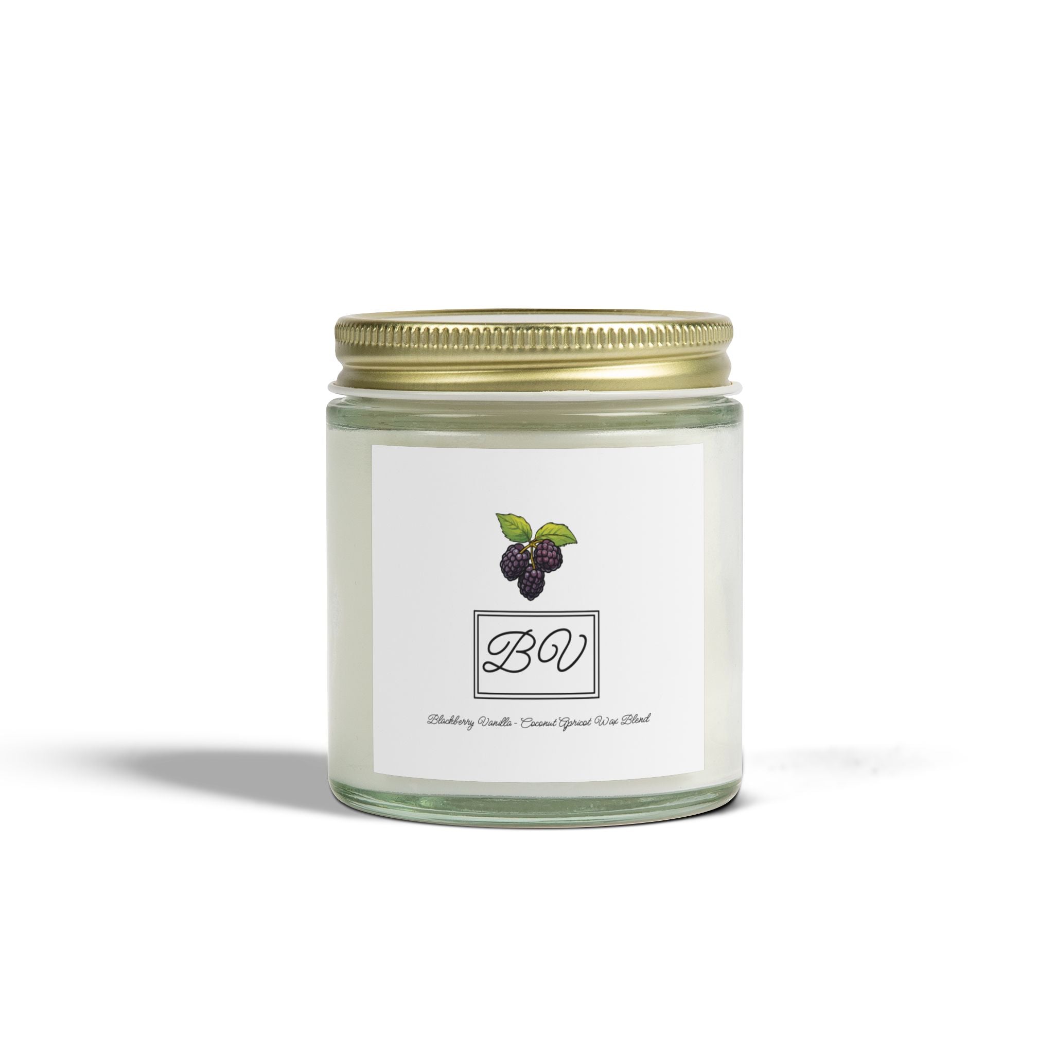 Blackberry Vanilla Scented Candle | Elegant Coconut Apricot Wax Candle | Cozy Fall Home Décor Gift for Her