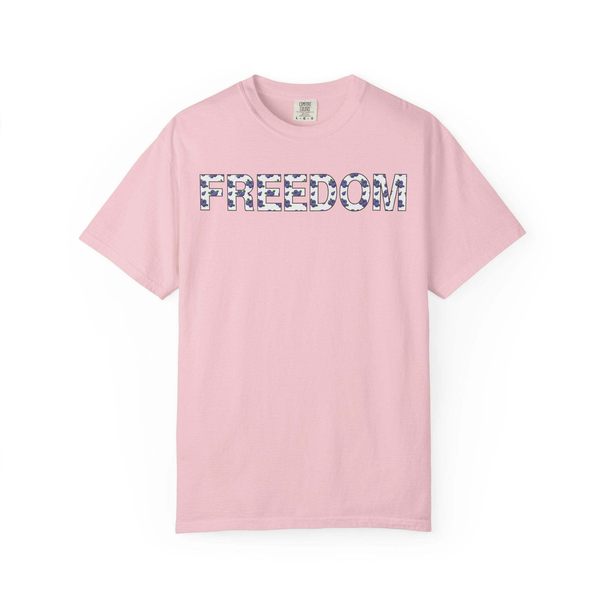 Freedom Blueberries Tee – Charlie Kirk Tribute Shirt
