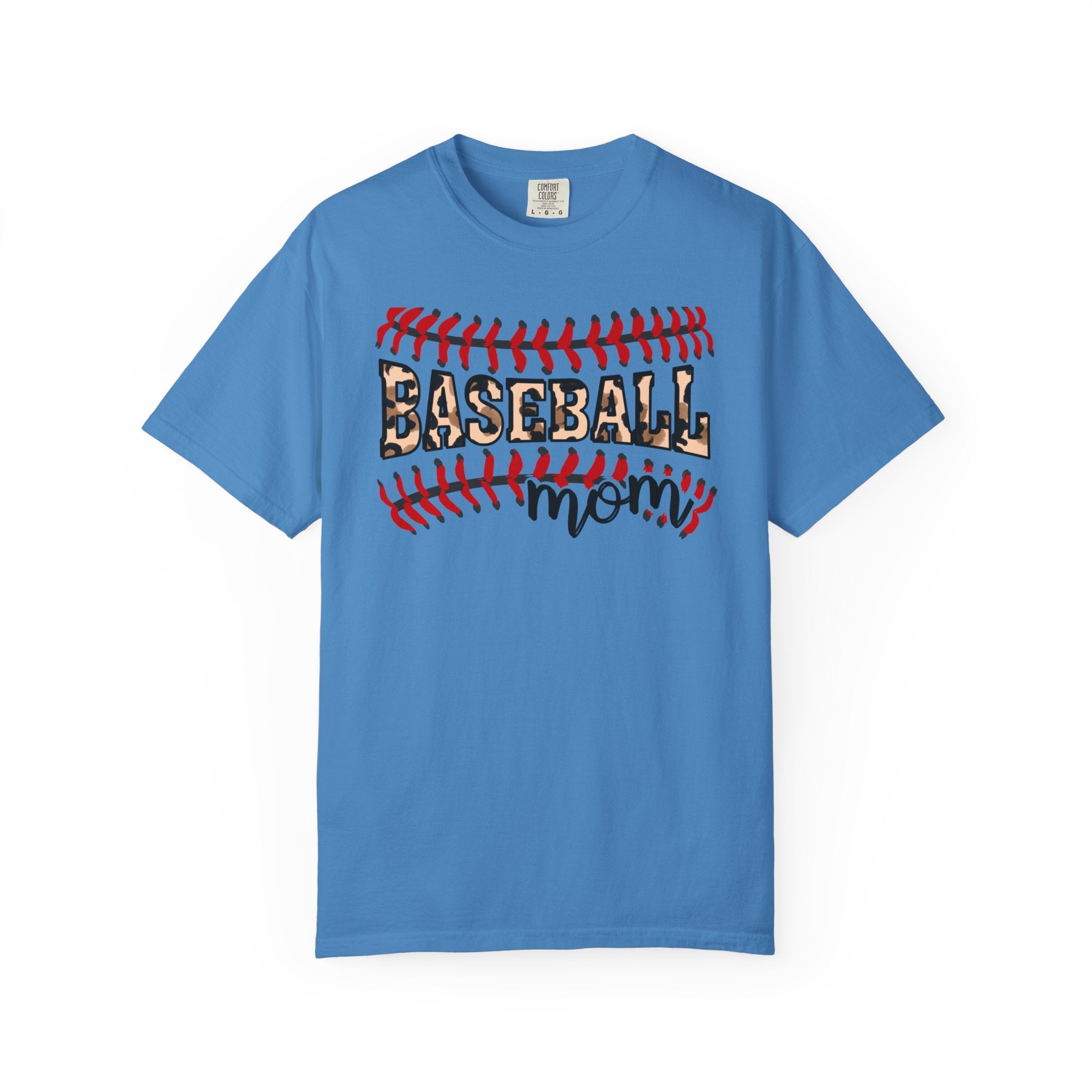 Baseball T-Shirt – Leopard Print Baseball Graphic Tee for Moms & Fans