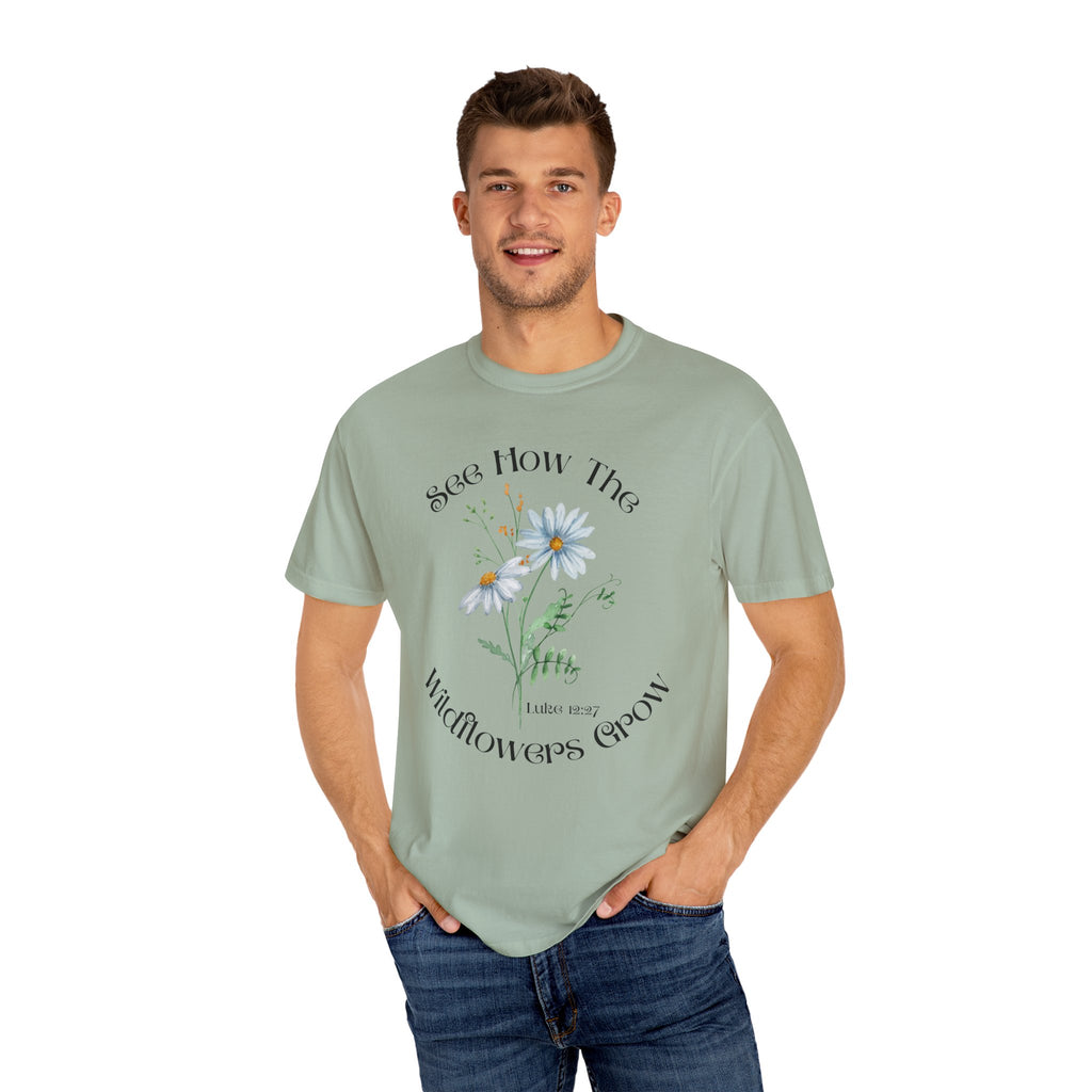 Women's Floral Motivational Tee | Inspirational Gift, Casual Wear, Gardening Apparel, Nature Lover Shirt, Spring Fashion
