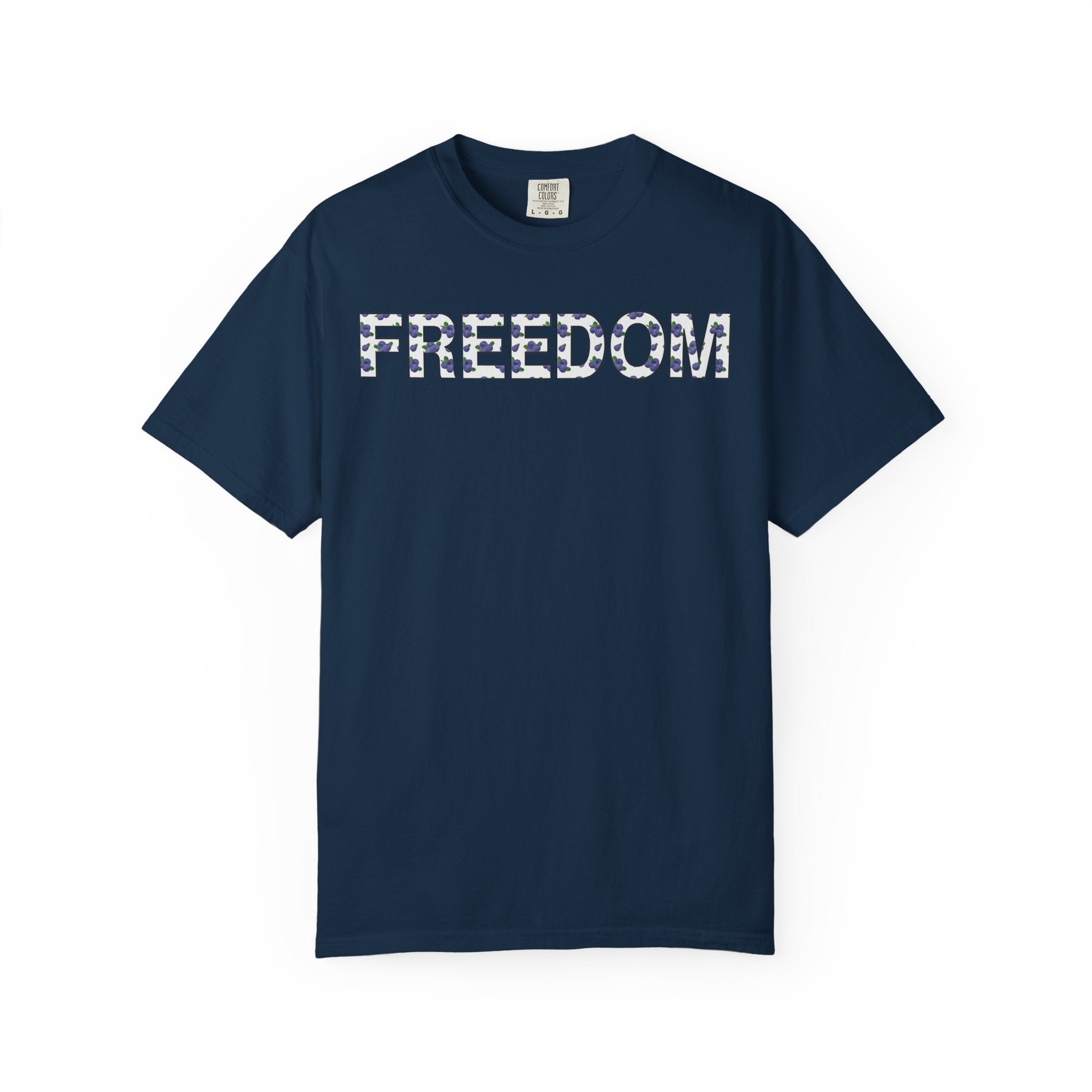 Freedom Blueberries Tee – Charlie Kirk Tribute Shirt