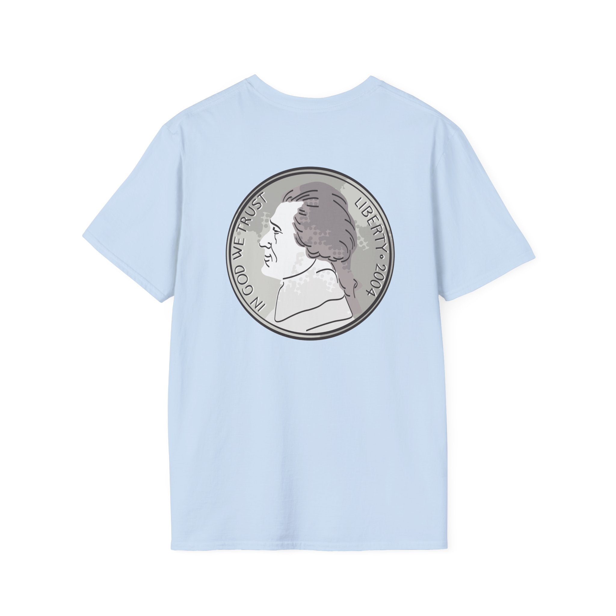 Nickel Back Shirt – Funny Band Joke Tee with Literal Nickel Design