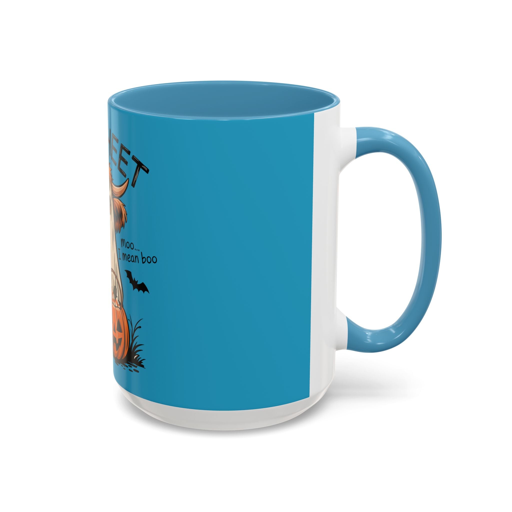 Bullsheet Halloween Mug|Funny Highland Cow Coffee Cup