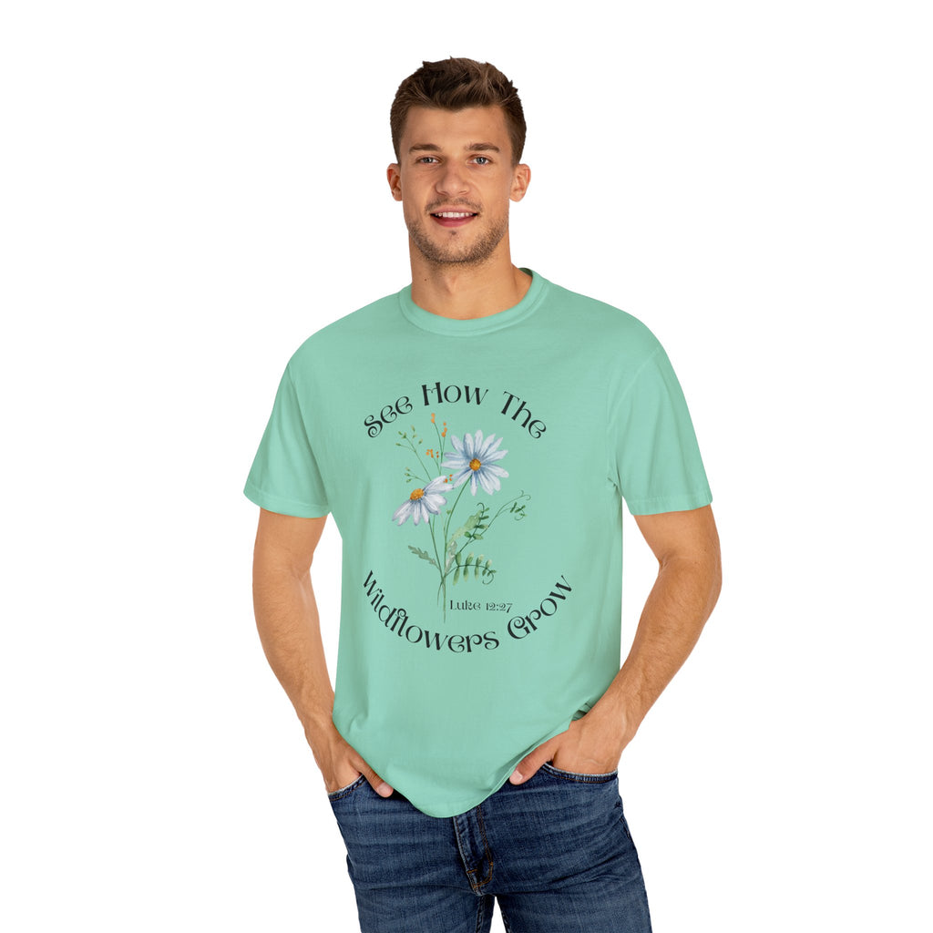 Women's Floral Motivational Tee | Inspirational Gift, Casual Wear, Gardening Apparel, Nature Lover Shirt, Spring Fashion