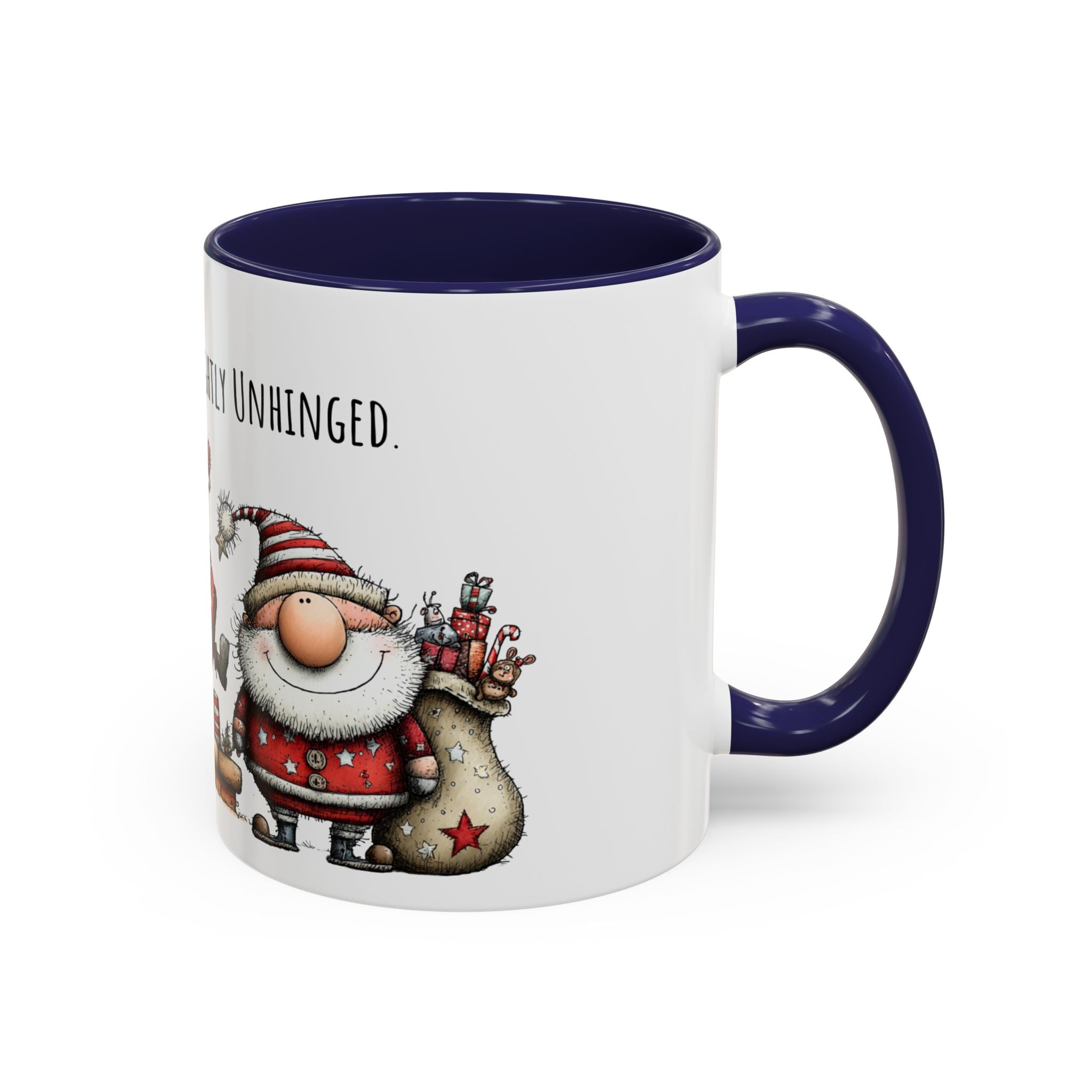 Delivering Cheer Santa Mug | Funny Holiday Coffee Cup