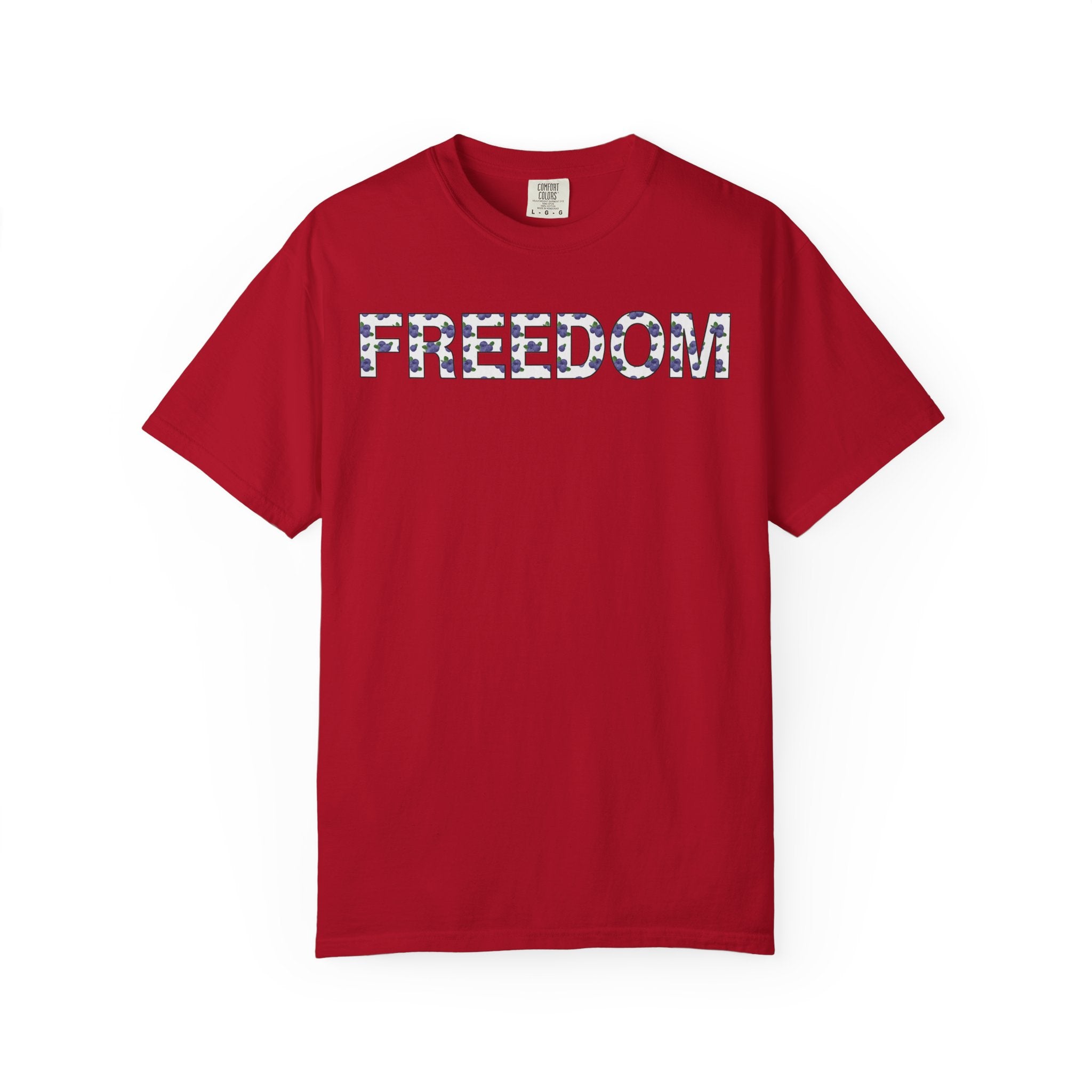 Freedom Blueberries Tee – Charlie Kirk Tribute Shirt