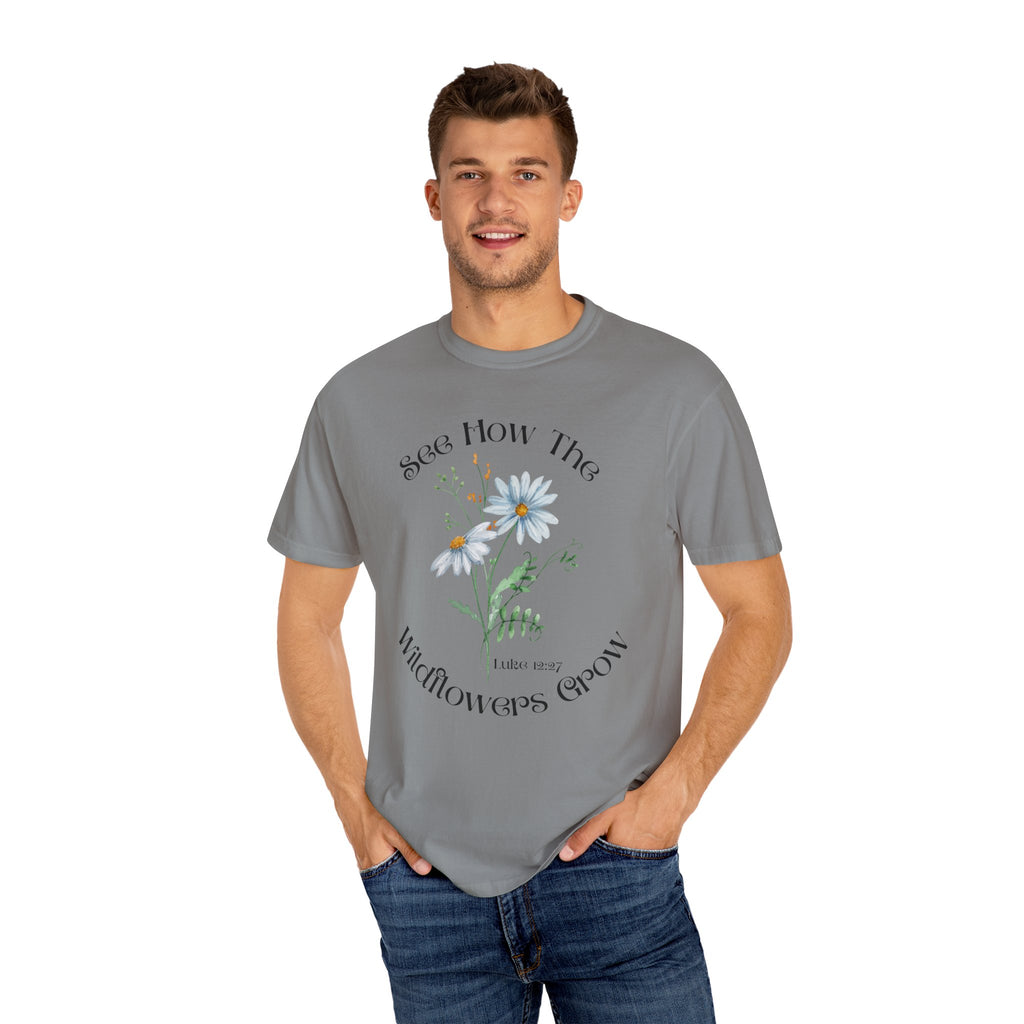 Women's Floral Motivational Tee | Inspirational Gift, Casual Wear, Gardening Apparel, Nature Lover Shirt, Spring Fashion