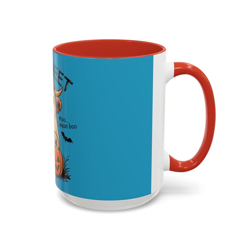 Bullsheet Halloween Mug|Funny Highland Cow Coffee Cup