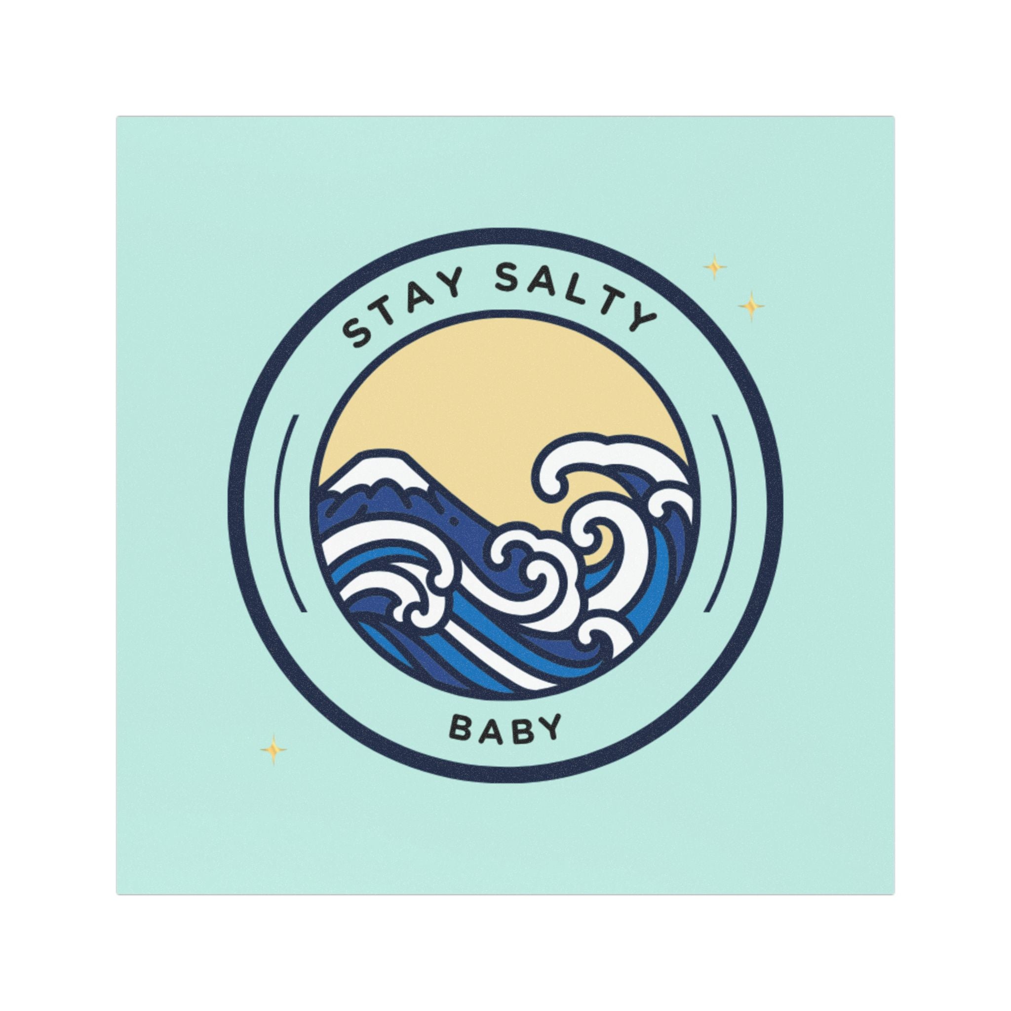 Stay Salty Baby Car Magnet – Cute Coastal Magnet for Cars