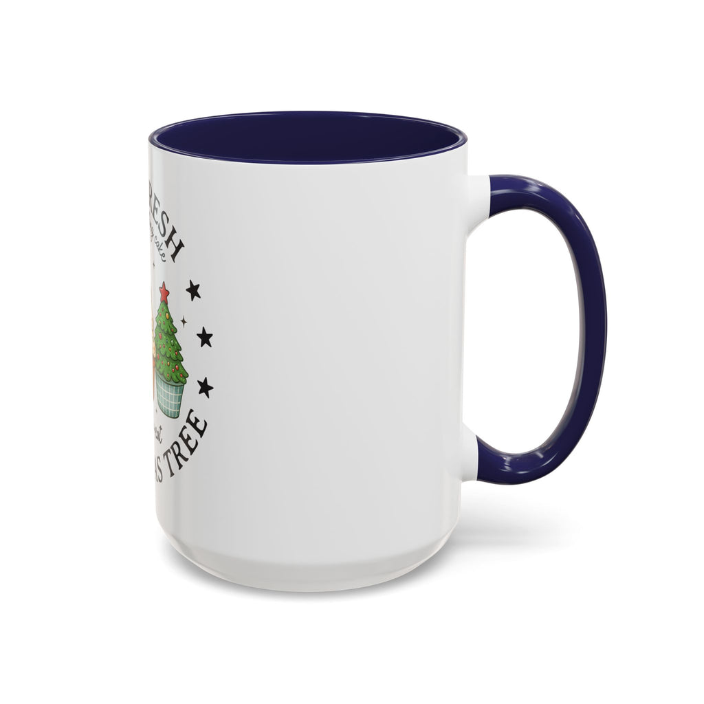 Farm Fresh Christmas Mug – Cupcake Tree, Frosting & Sprinkles Holiday Design
