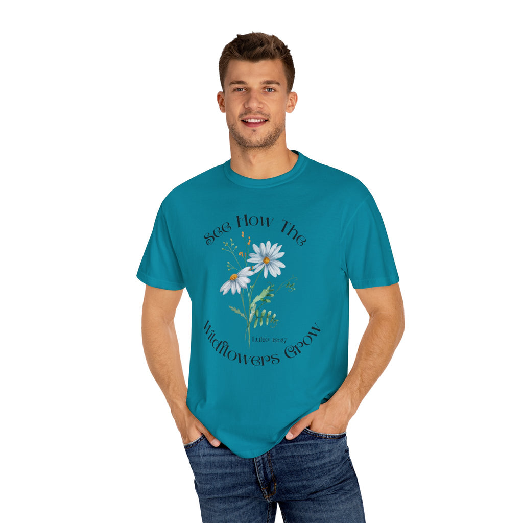 Women's Floral Motivational Tee | Inspirational Gift, Casual Wear, Gardening Apparel, Nature Lover Shirt, Spring Fashion