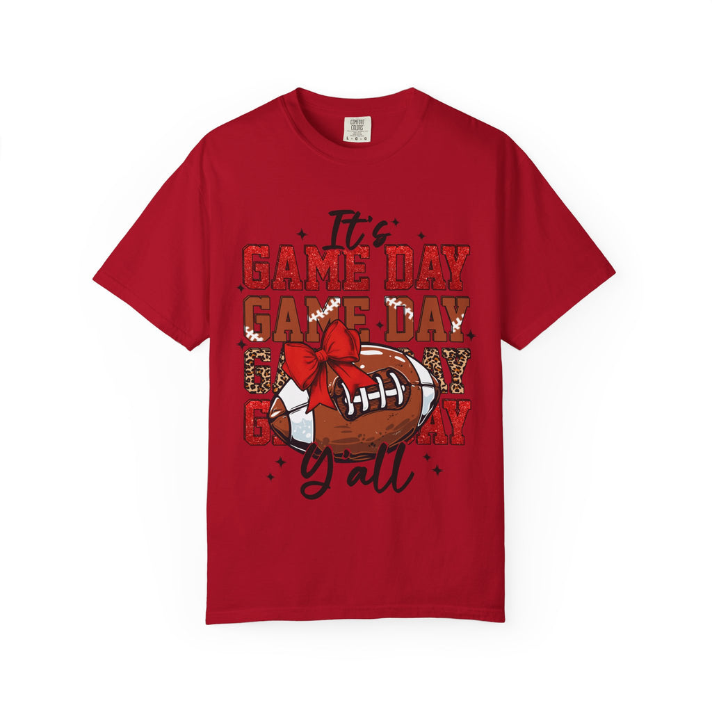 It’s Game Day Y’all | Football Graphic T-Shirt with Bowl