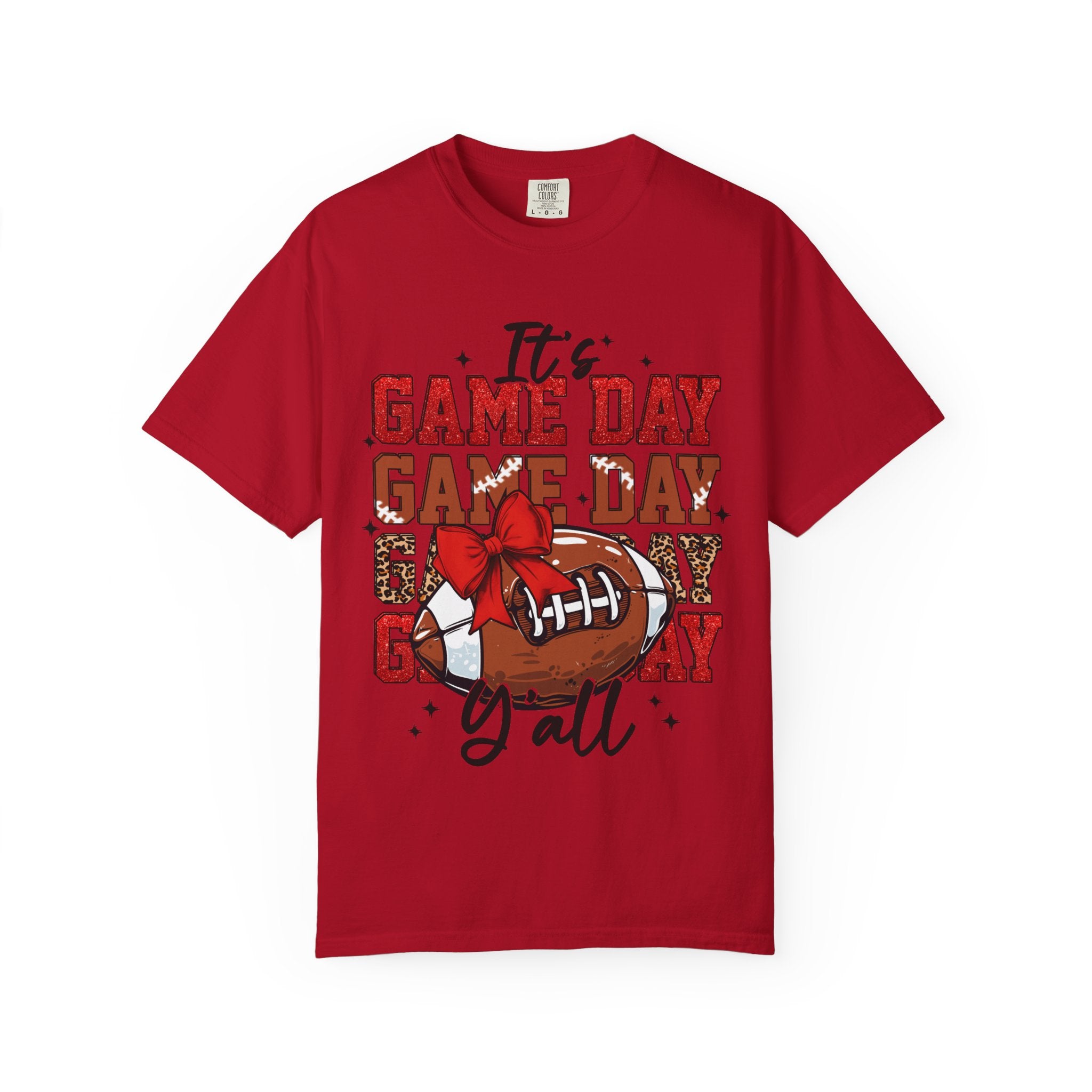 It’s Game Day Y’all | Football Graphic T-Shirt with Bowl