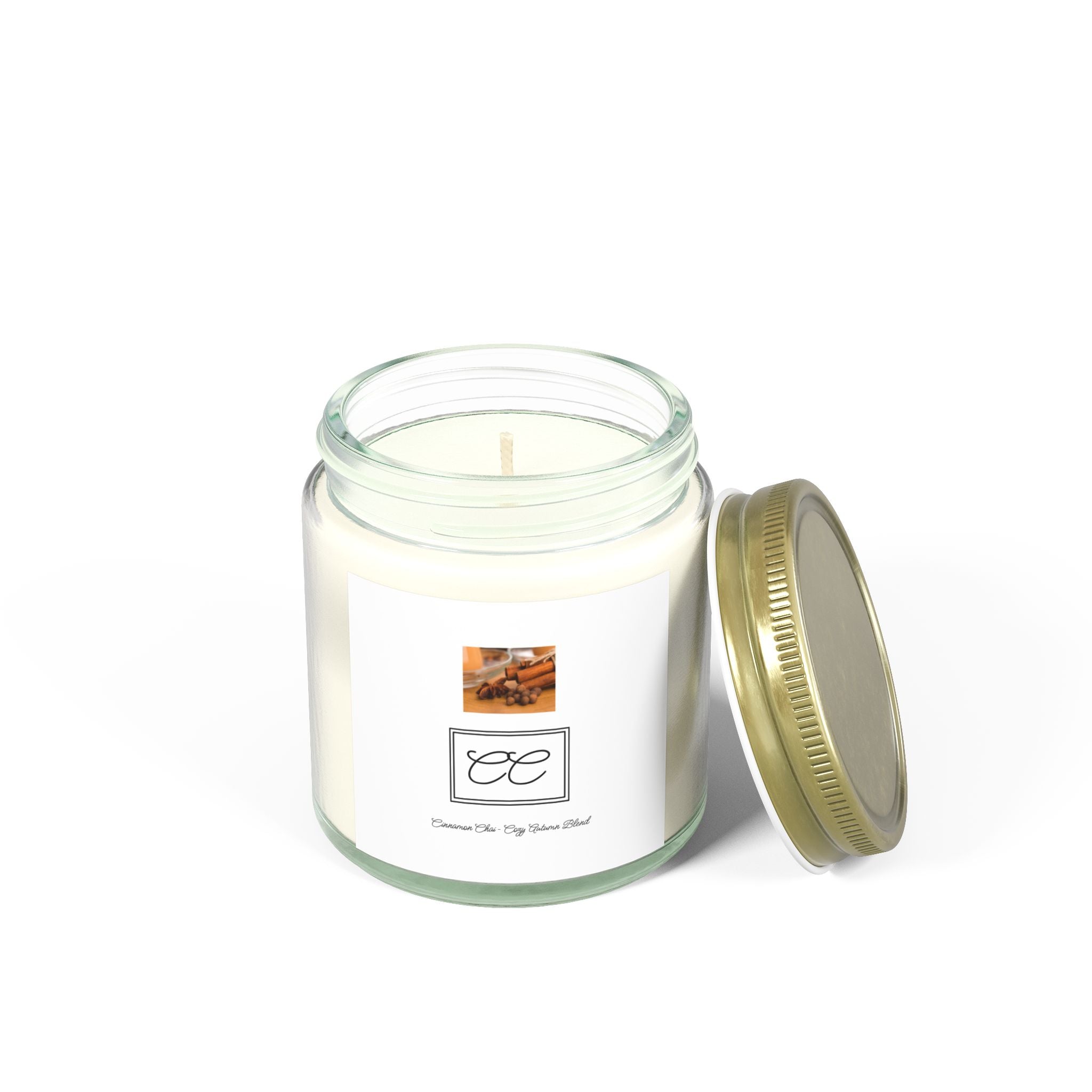 Cinnamon Chai Scented Candle | Fall Cozy Home Decor Gift
