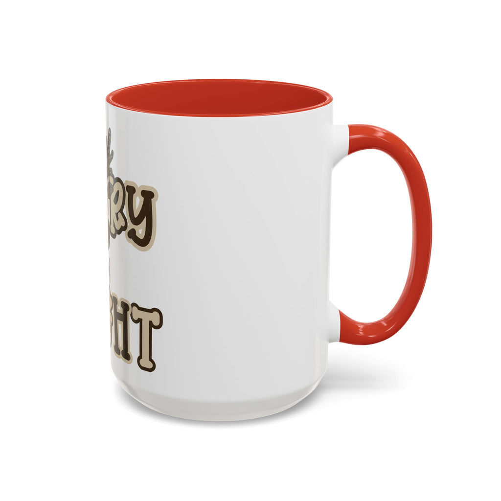 Merry & Bright Reindeer Mug | Leopard Print Christmas Coffee Cup | Holiday Gift for Her | Cute Christmas Mug | Glitter Reindeer Mug