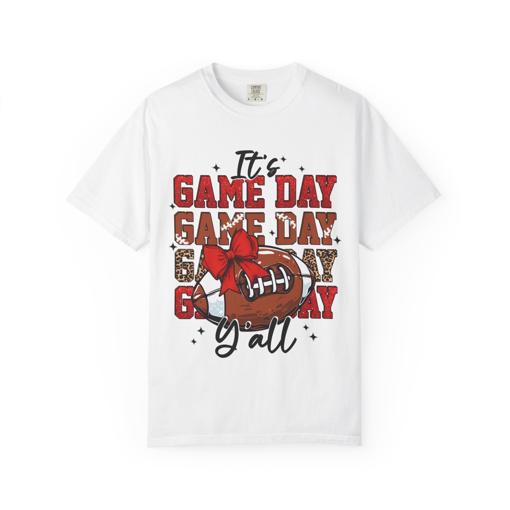 It’s Game Day Y’all | Football Graphic T-Shirt with Bowl