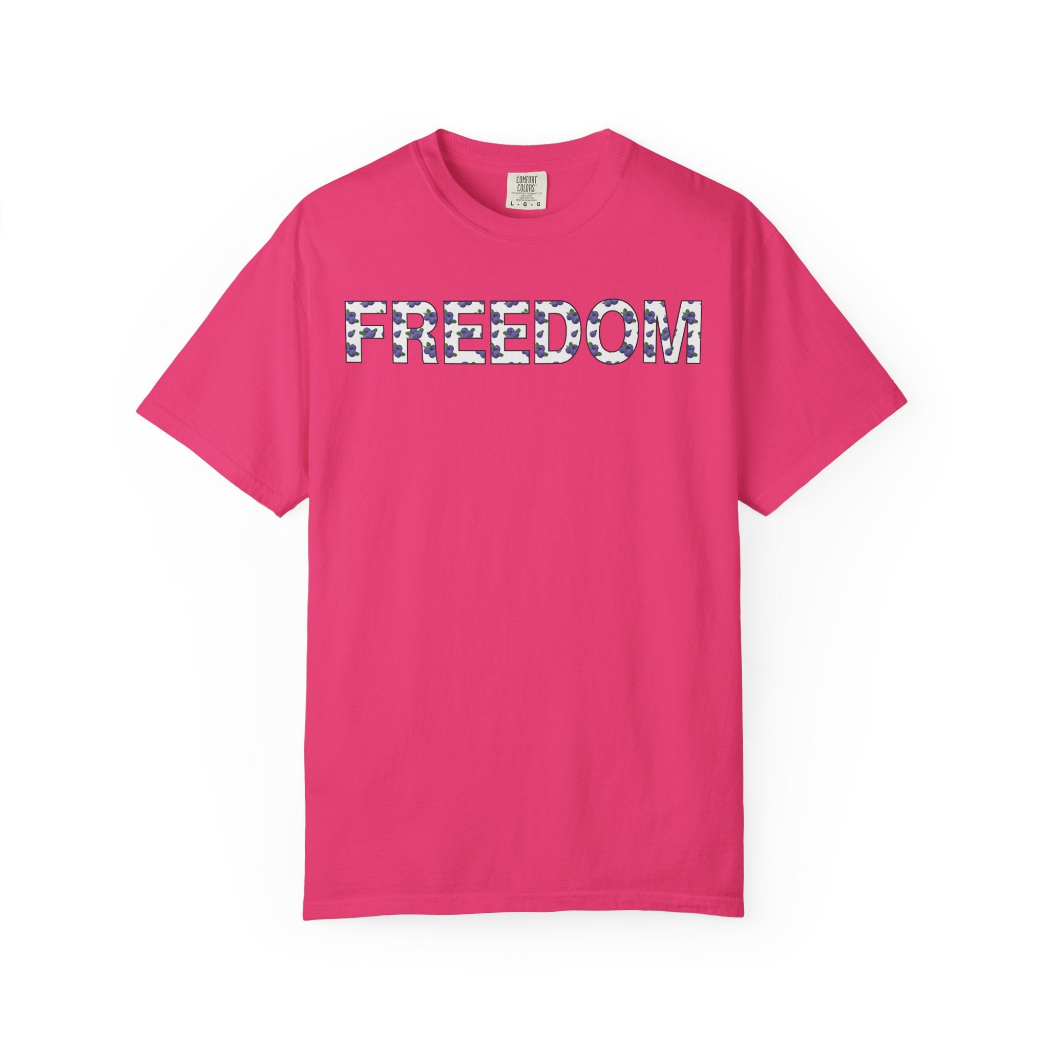Freedom Blueberries Tee – Charlie Kirk Tribute Shirt