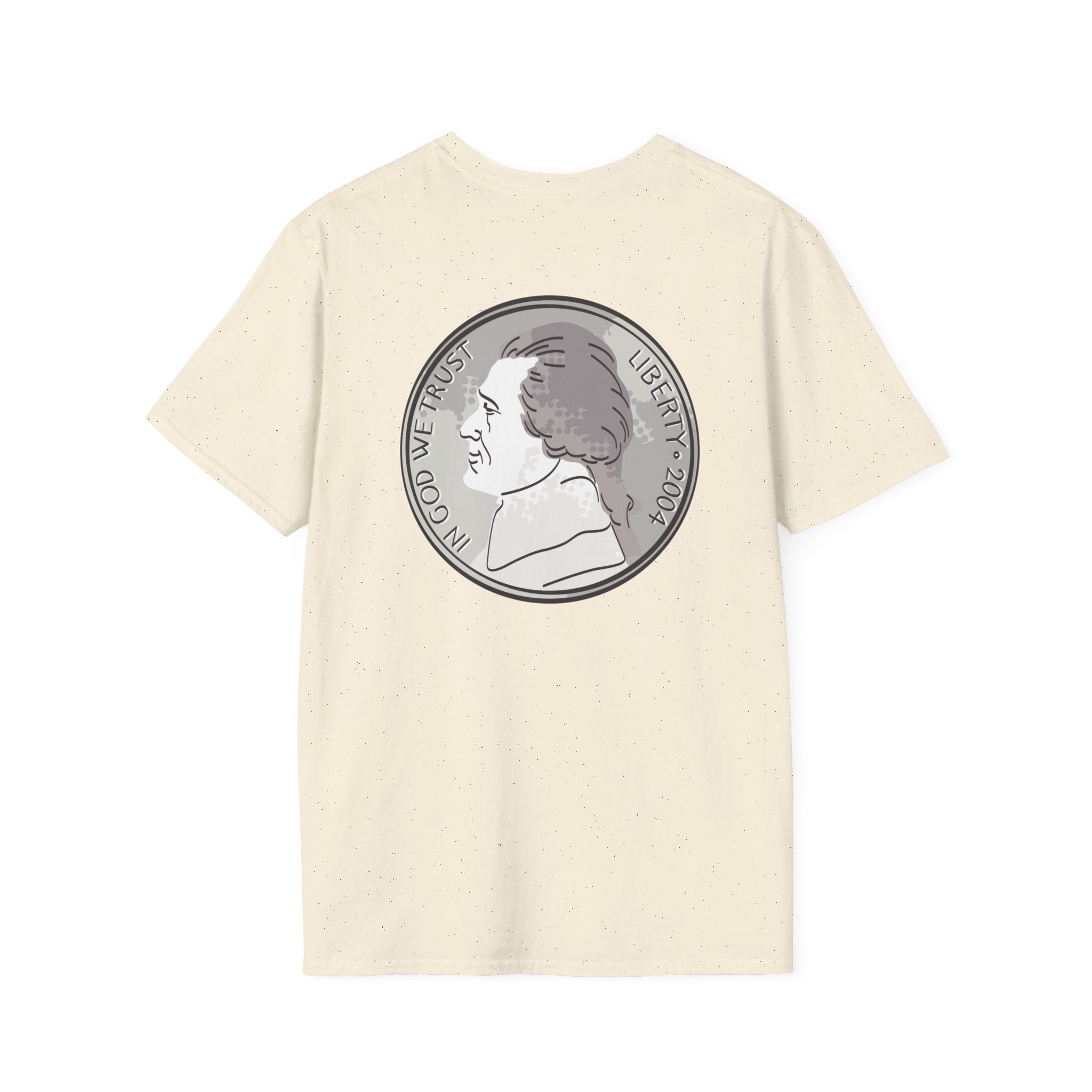 Nickel Back Shirt – Funny Band Joke Tee with Literal Nickel Design