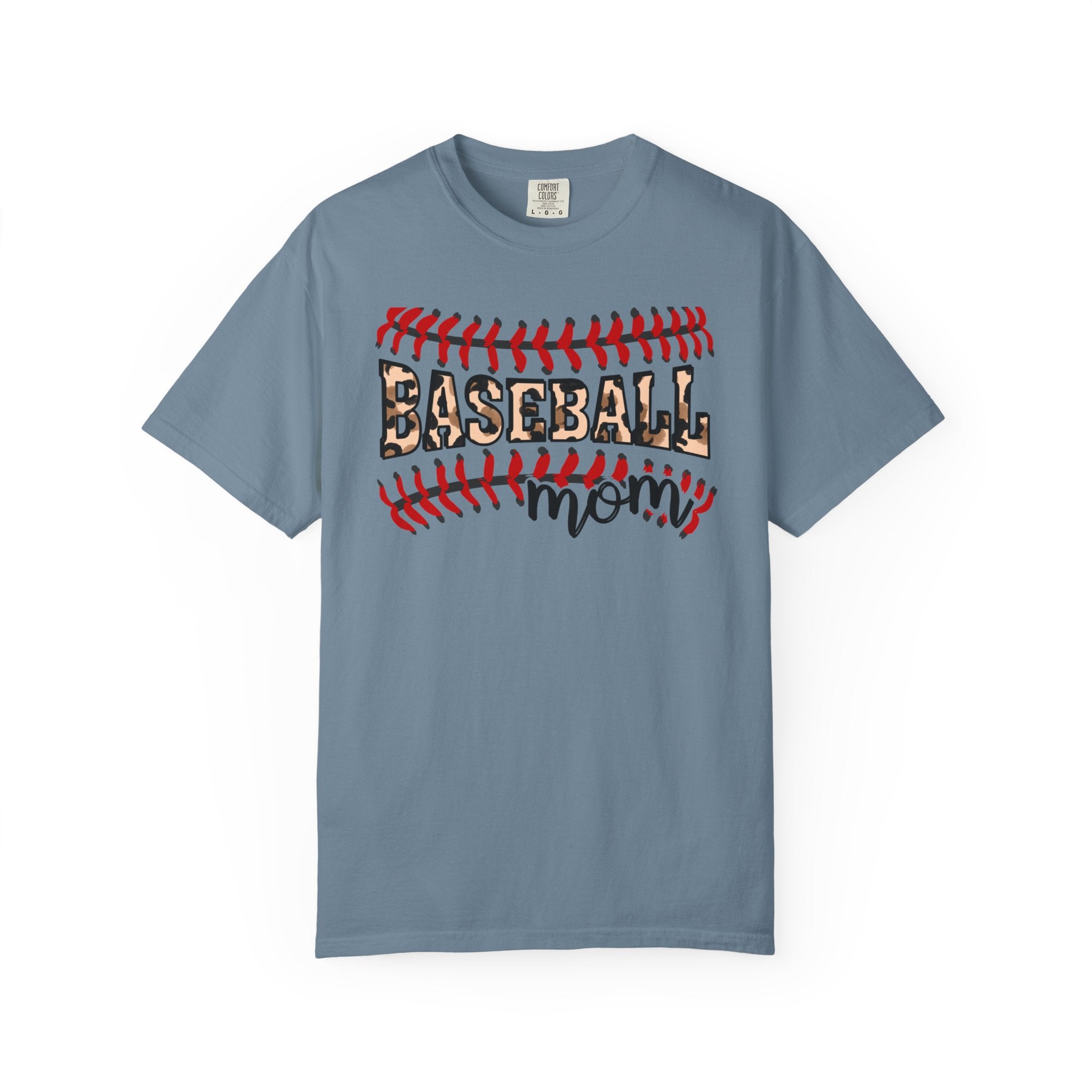 Baseball T-Shirt – Leopard Print Baseball Graphic Tee for Moms & Fans