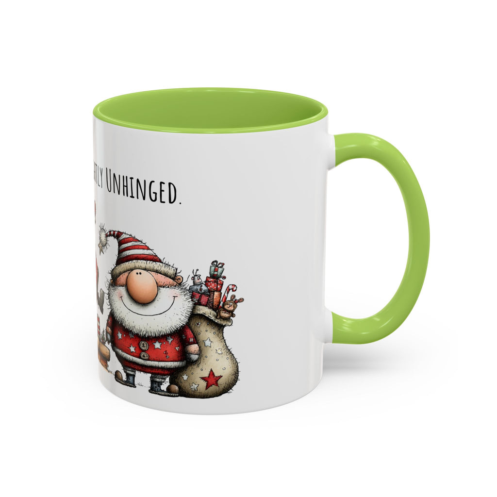 Delivering Cheer Santa Mug | Funny Holiday Coffee Cup