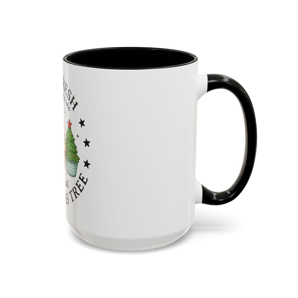 Farm Fresh Christmas Mug – Cupcake Tree, Frosting & Sprinkles Holiday Design