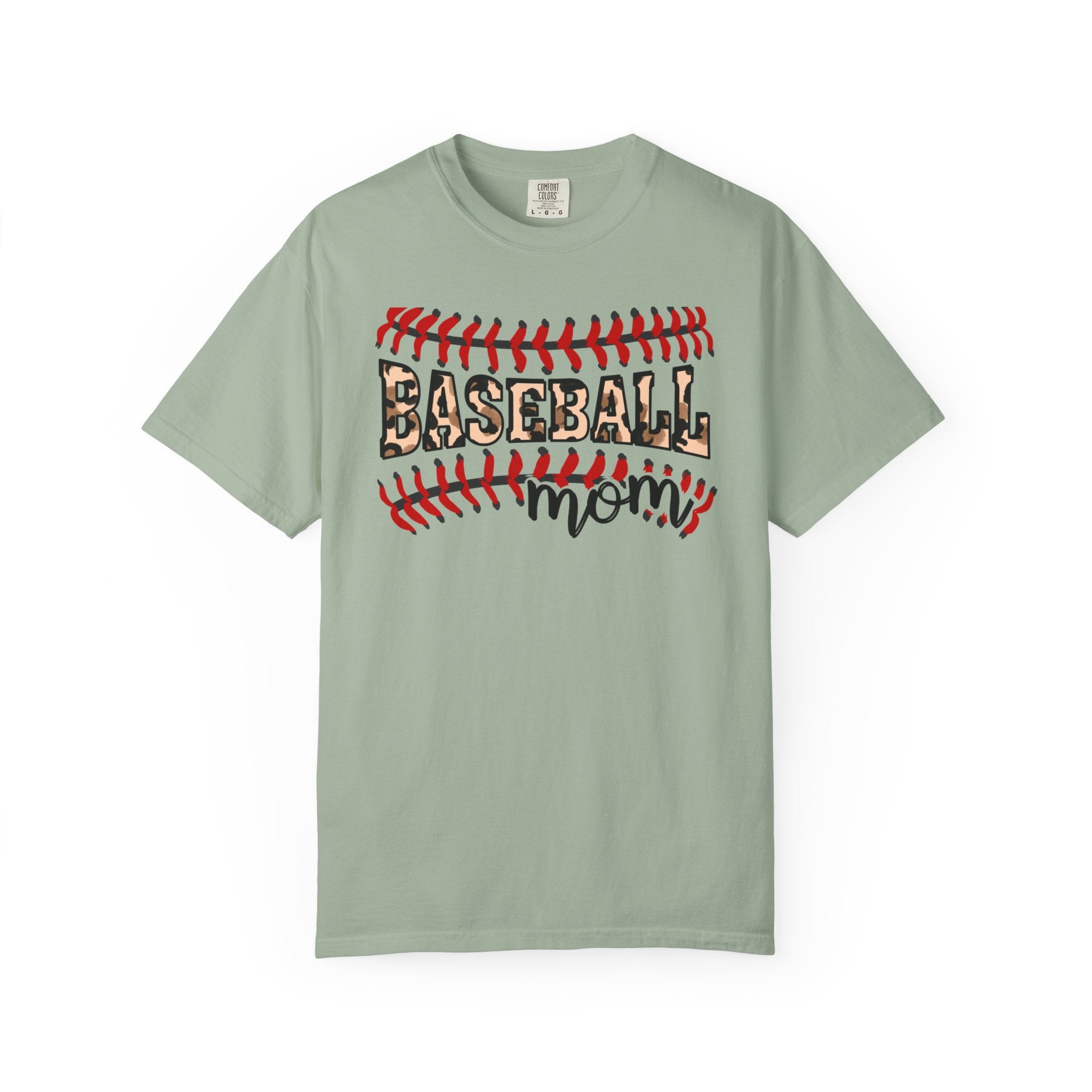 Baseball T-Shirt – Leopard Print Baseball Graphic Tee for Moms & Fans