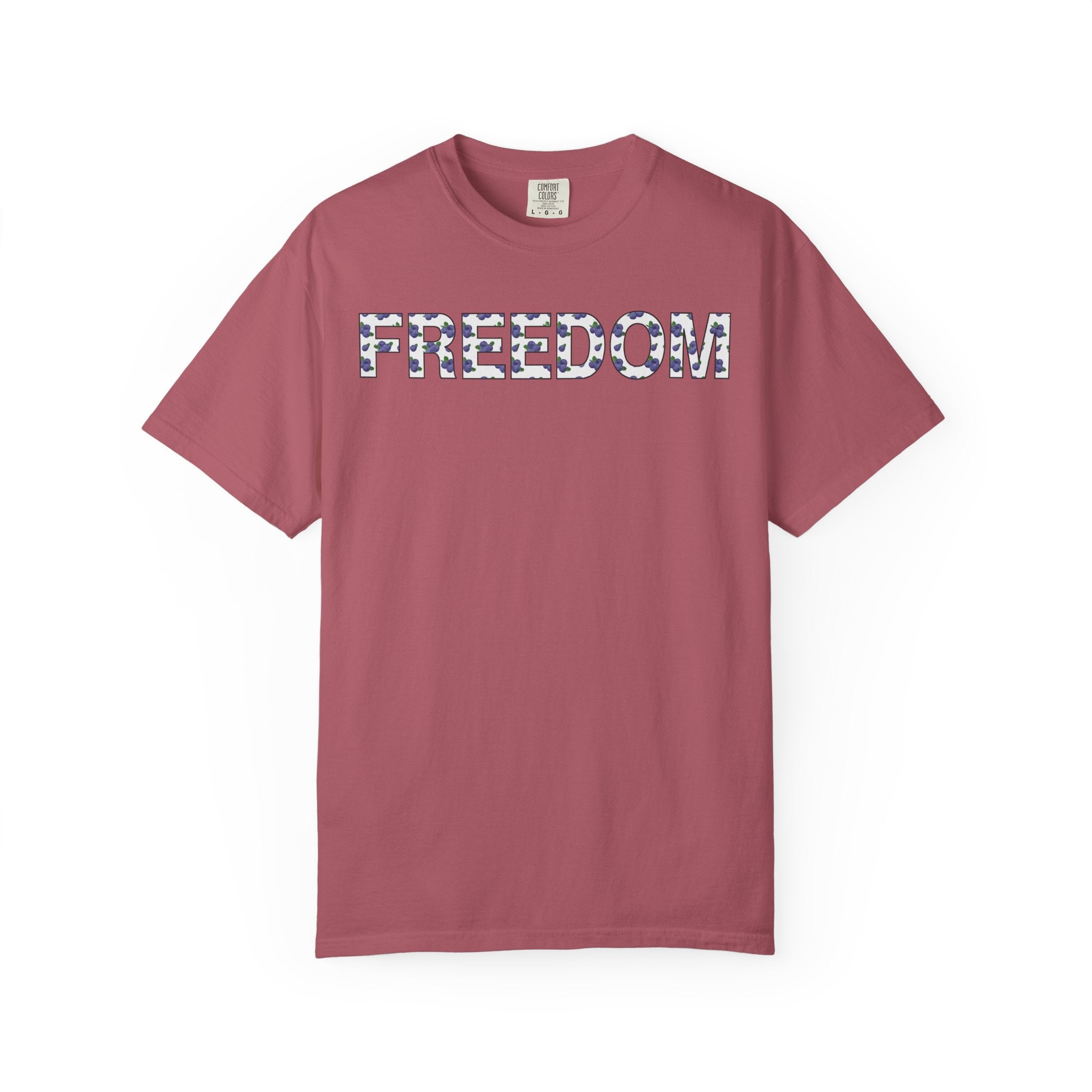 Freedom Blueberries Tee – Charlie Kirk Tribute Shirt