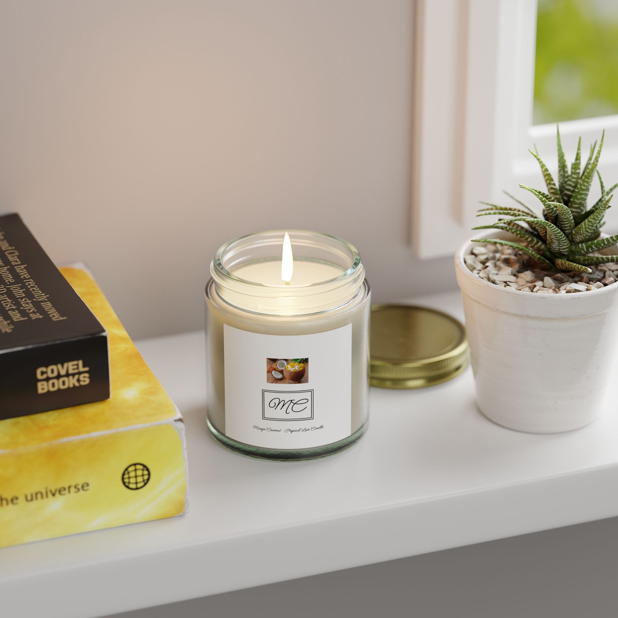 Mango Coconut Candle – Tropical Paradise Scent