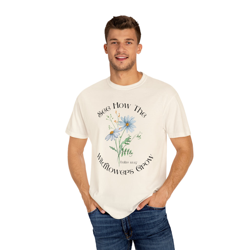 Women's Floral Motivational Tee | Inspirational Gift, Casual Wear, Gardening Apparel, Nature Lover Shirt, Spring Fashion