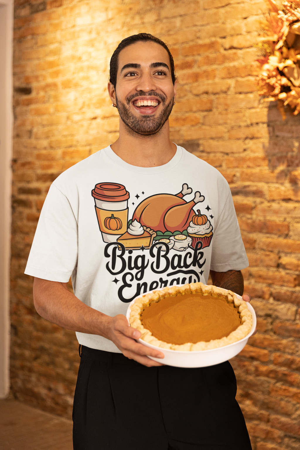 Big Back Energy T-Shirt – Funny Thanksgiving Tee for Women | Turkey Day Shirt