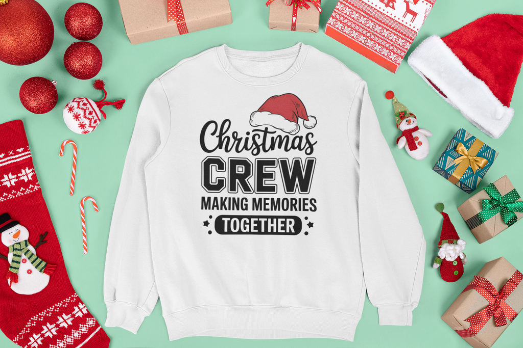 Christmas Crew Sweatshirt | Matching Family Holiday Outfit | Making Memories Together