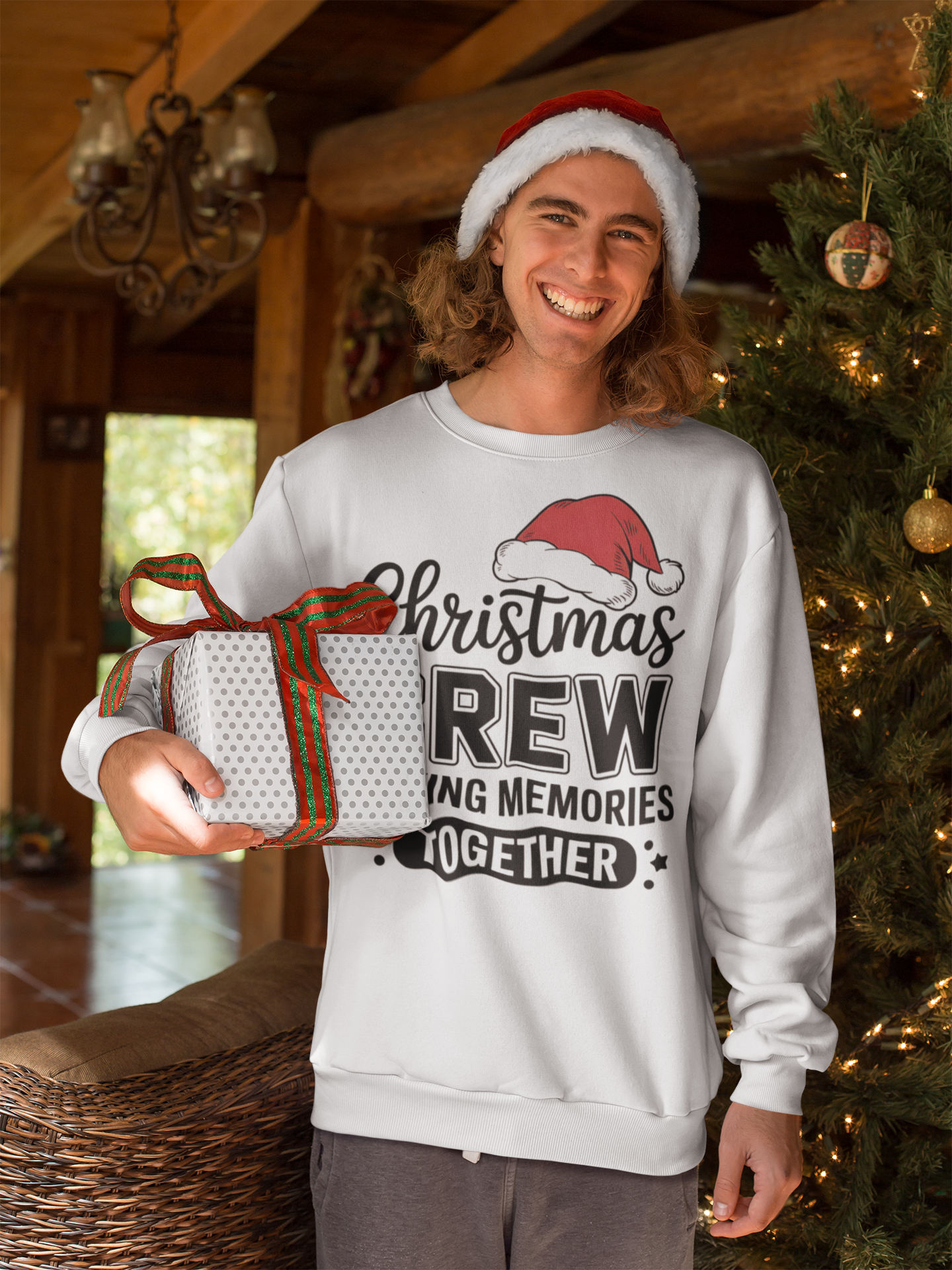 Christmas Crew Sweatshirt | Matching Family Holiday Outfit | Making Memories Together