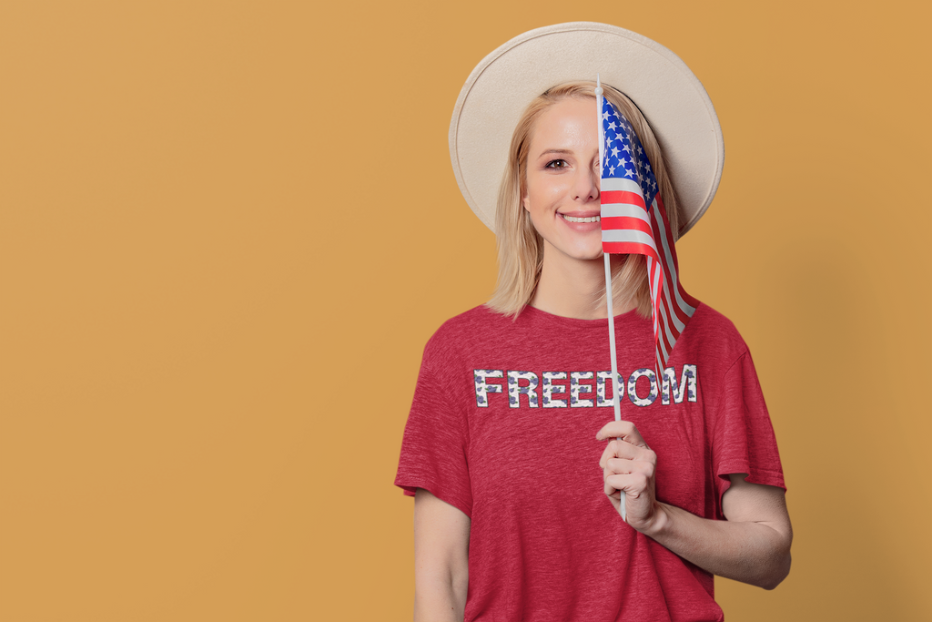 Freedom Blueberries Tee – Charlie Kirk Tribute Shirt