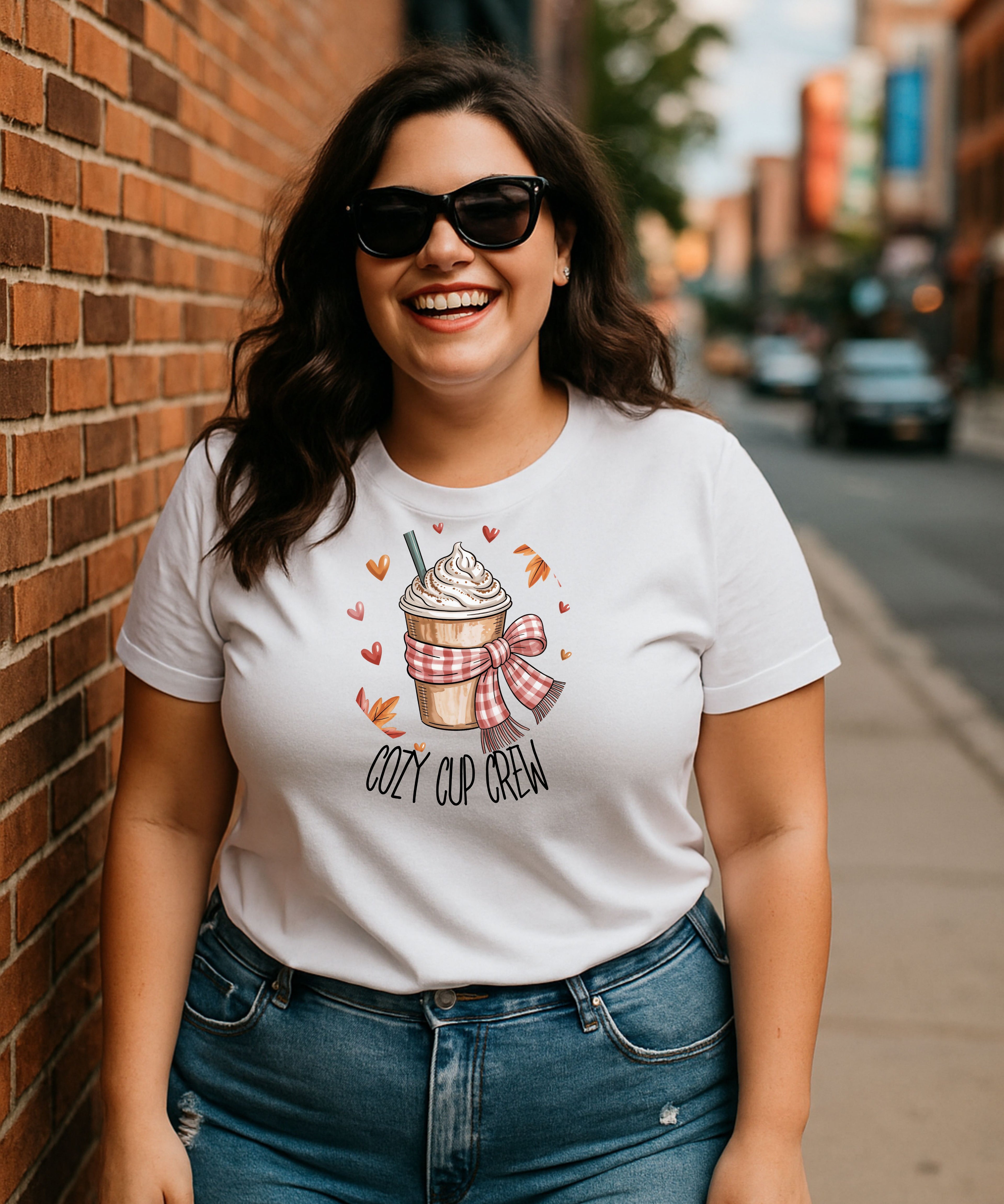 Cozy Cup Crew Short Sleeve T-Shirt – Fall Coffee Lovers Tee