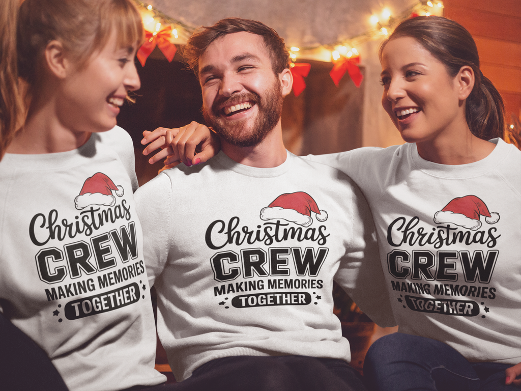Christmas Crew Sweatshirt | Matching Family Holiday Outfit | Making Memories Together