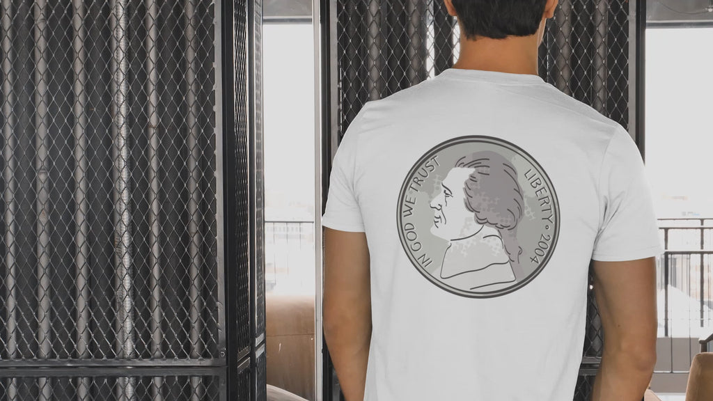 Nickel Back Shirt – Funny Band Joke Tee with Literal Nickel Design