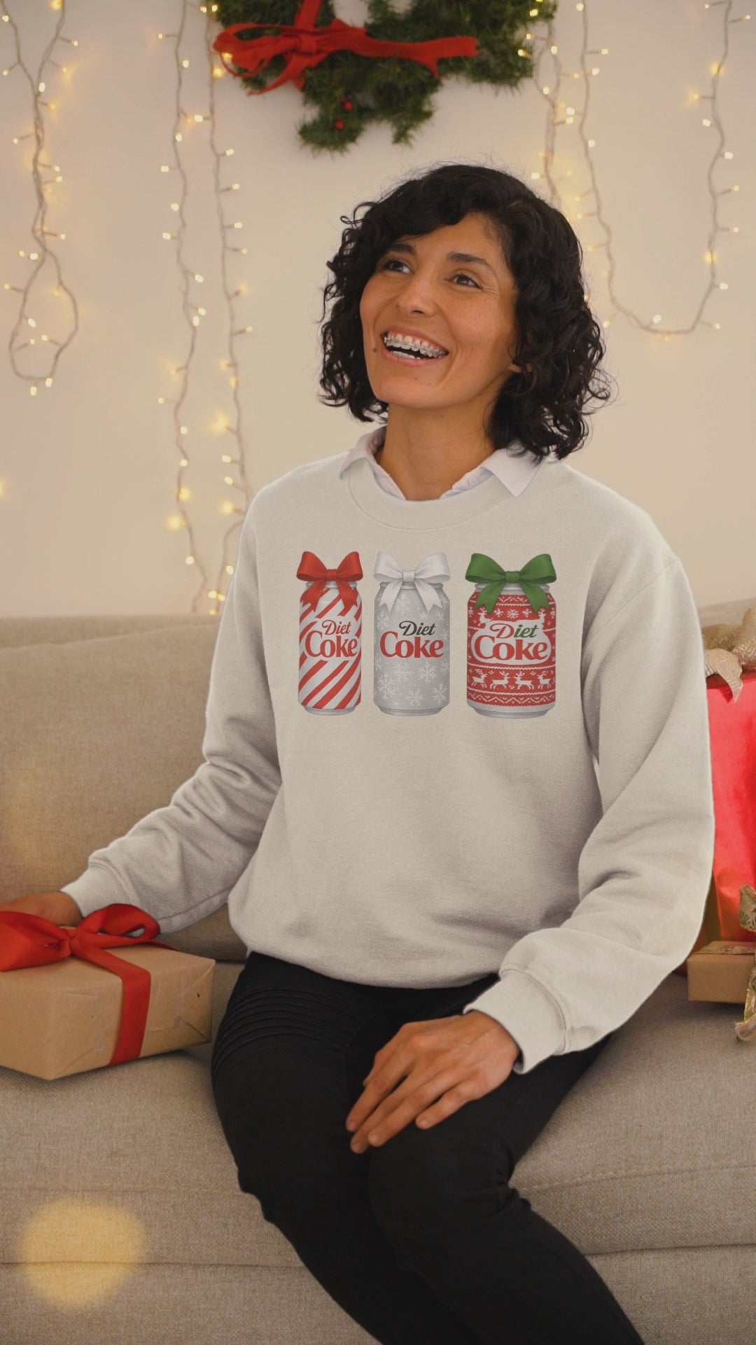 Diet Coke Christmas Shirt – Cute Holiday Soda Can Tee